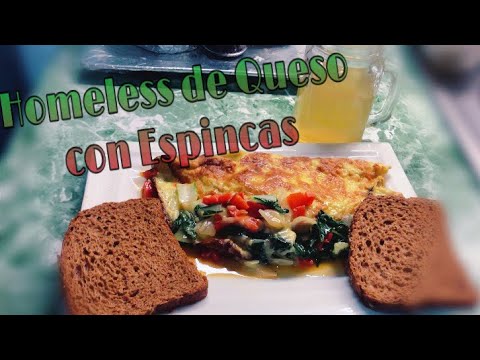 Homeless de Queso? con Espinacas ? - YouTube