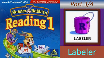 Reader Rabbit Reading 1 - Part 3/4: Labeler Game