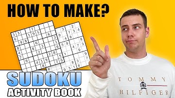 How to Create Sudoku Activity Book for Amazon KDP using free tools - Low Content Book Pubishing