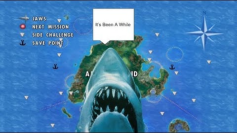 Jaws Unleashed Open Ocean Free Roam Gameplay (HD)