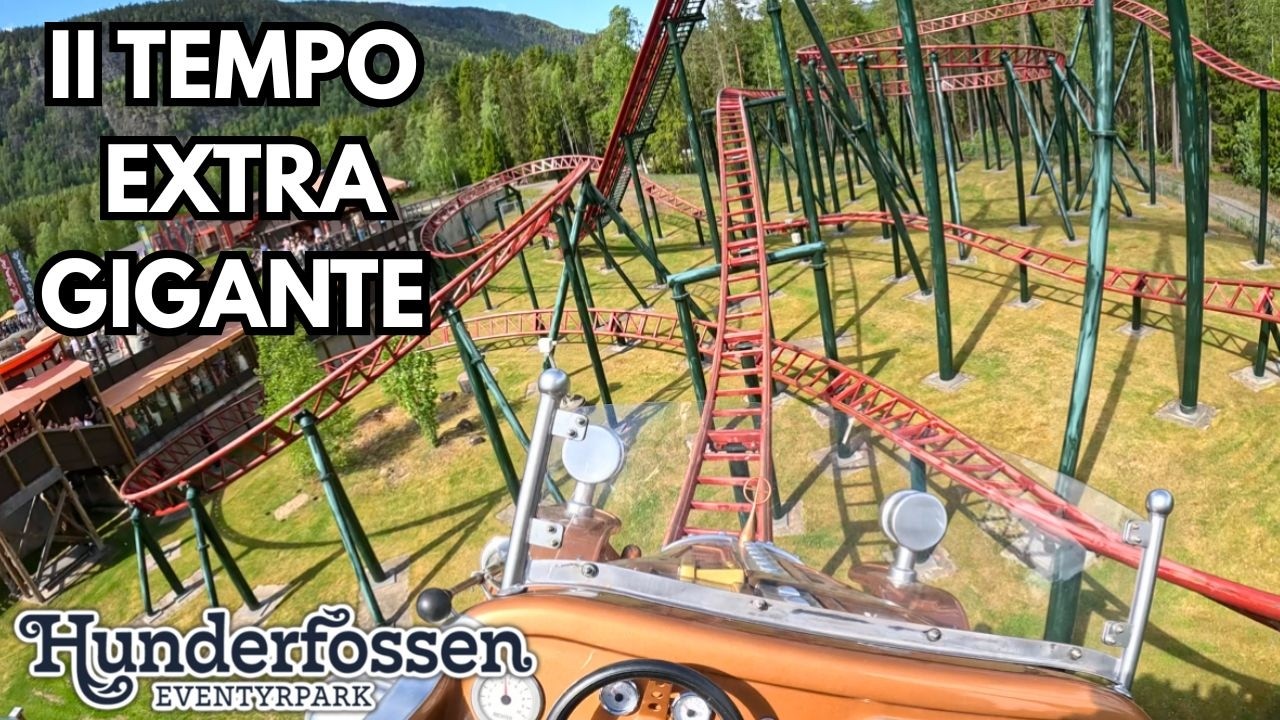 Giant Extra Time: On-Ride POV at Hunderfossen Adventure Park