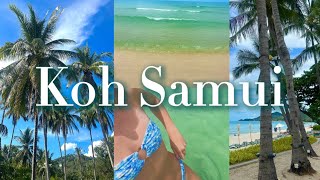 Travel with us to Koh Samui Thailand (travel day, waterfall hike and beach club)