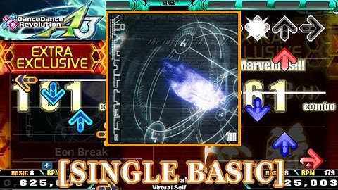 【DDR A3】 Eon Break / Virtual Self [SINGLE BASIC] 譜面確認+Clap