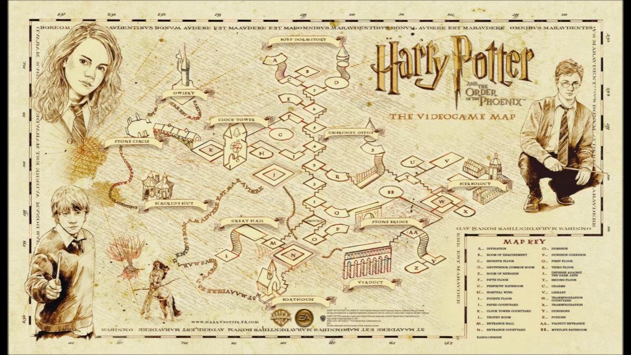 Virtual Tour of Hogwarts YouTube