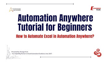 8: How to Automate Excel in Automation Anywhere? | Excel Automation Tutorial for Beginners