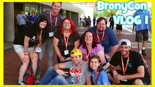 BronyCon 2015 VLOG 1 - Meeting Up With YouTube Peeps At My Little Pony Con