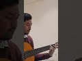 Bossa nova style of play #guitar #bossanova #acoustic #acousticguitar #shorts