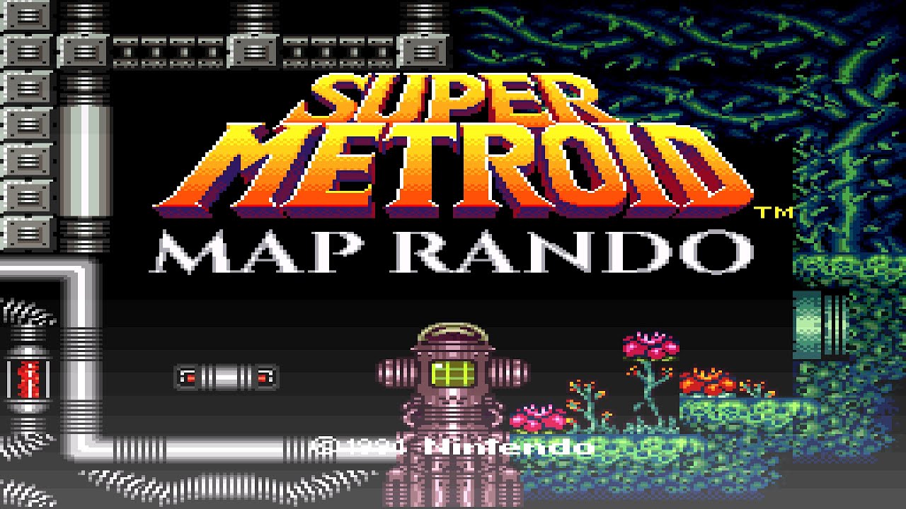 Super Metroid VERY HARD Rando- Dread Samus -**TRICKY** Small Map/ Beam Doors
