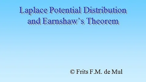 Electromagnetism - Laplace, Poisson and Earnshaw's Theorem