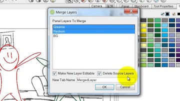 3.11.Storyboarding Tutorials: Merge Layers in Storyboard Pro