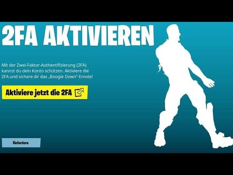 Wie aktiviert man die 2FA in Fortnite ? TUTORIAL Zwei-Faktor-Authentifizierung (2FA) Epic