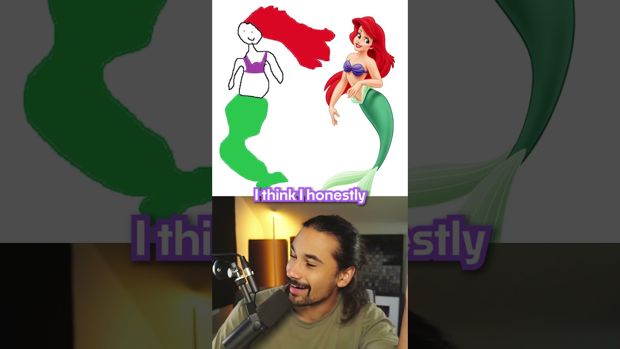 Drawing Disney Characters From Memory