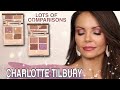 CHARLOTTE TILBURY HOLIDAY QUADS REVIEW | COSMIC & CELESTIAL PEARL | LOTS OF COMPARISONS