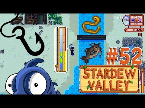 Видео: Рыбалка на угря и сома ☀ Stardew Valley Прохождение #52