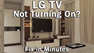 How to Fix Your LG TV That Won't Turn On  Do This Now