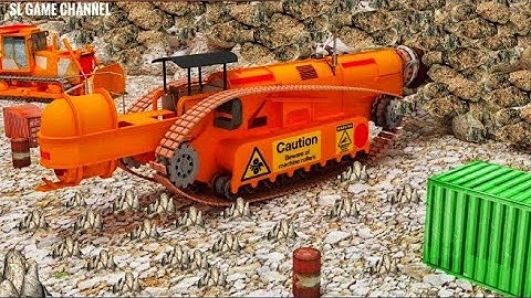 Tunnel Construction Highway 3D Android Gameplay