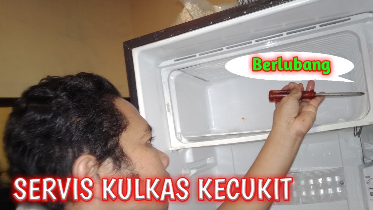 Cara Mengatasi Kulkas Berlubang Kecukit.Cara Mengisi Freon