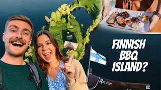 TEXANS TRY BBQ IN FINLAND??🇫🇮 (DID NOT EXPECT THIS) #finlandvlog