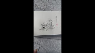 Learn To Draw A Cartoon Cat Demonstration Sonia Stella - Sakura Studio