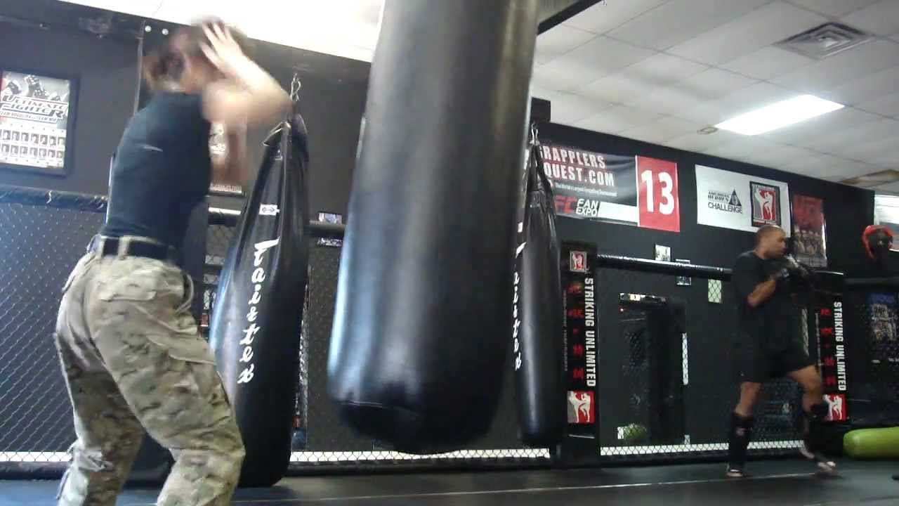 Cardio Kick Boxing, Pads & Heavy bag exercises YouTube