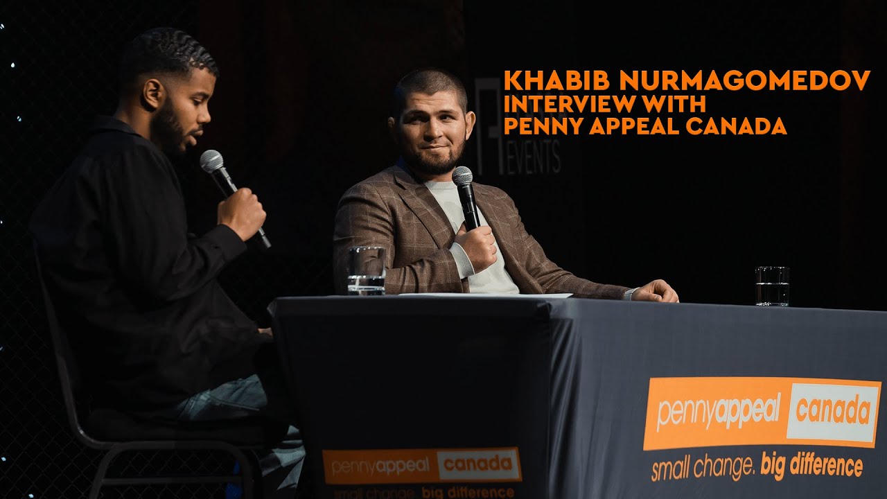 Khabib Nurmagomedov | Live in Toronto with Penny Appeal Canada | Meridian Hall