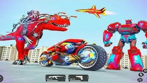 Dino Robot Car Game## Flying Robot Transforming Games