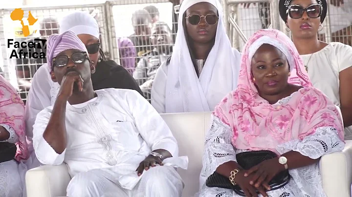 WASIU ALABI PASUMA SEEN UNHAPPY AS HE ENTER THE VENUE OF HER MOTHER 8 DAYS FIDAU PRAYER
