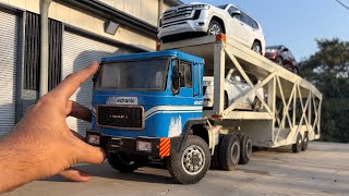 118 Scale Car Transporter Truck With Toyota Cars Diecast Model Cars