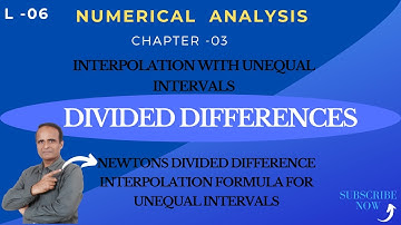 (video-35)PROOF OF NEWTONS DIVIDED DIFFERENCE INTERPOLATION FORMULA FOR UNEQUAL INTERVAL
