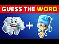 Guess The Word By Emoji🦷 | 50 Emoji Puzzles Challenge🪥 | Emoji Quiz Video 2026