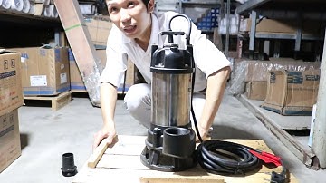 Máy bơm chìm nước thải có cánh cắt rác APP DSK05 0.5HP | Thuận Hiệp Thành