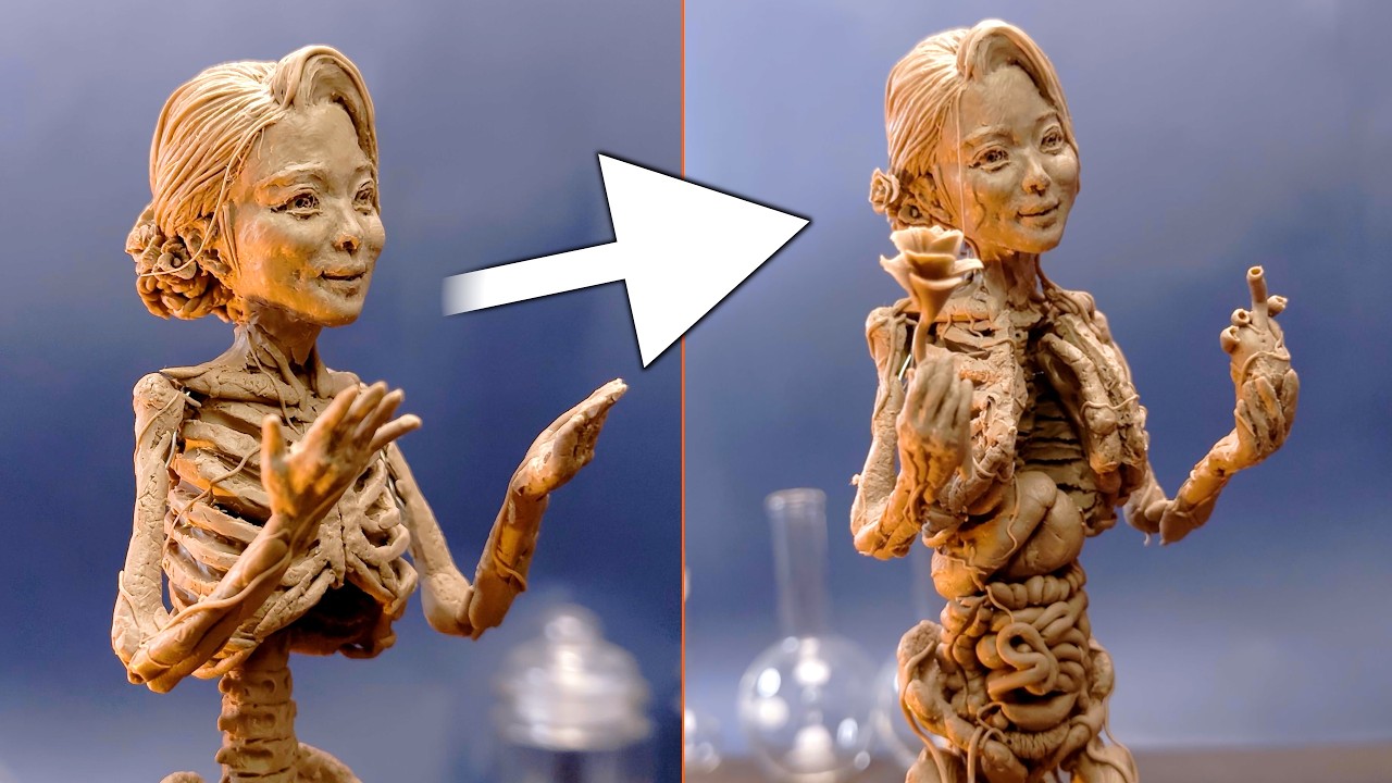 【○狂最前線】脳、骨、内臓から作る美人フィギュア【前編】