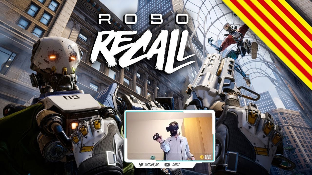 Dels millors jocs d'oculus rift vr gameplay robo recall oculus touch