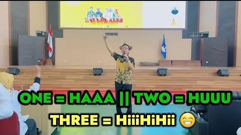 ONE TWO THREE - GAME SERU MEMBUKA KELAS MENYENANGKAN
