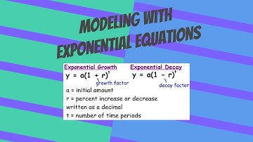 Modeling with Exponential Functions - Algebra 2AB