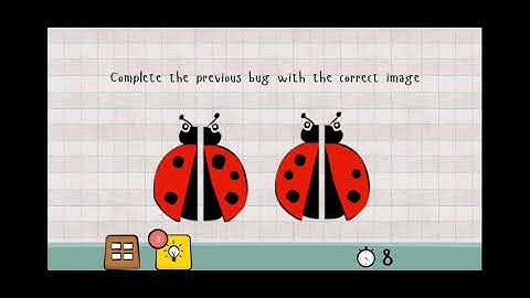 Logic Master 1 - Mind Twist Level 44 Solution | Complete the previous bug with the correct image