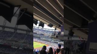 2017 Mets opening day pitch by Noah Syndergaard at Citi Field