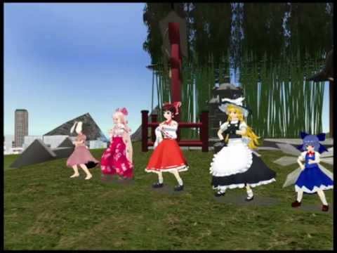 【MMD Cup 4】【Touhou】Hakurei Shrine Festival Song【東方IOSYS】