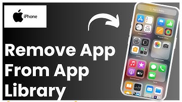 How To Remove App From App Library !