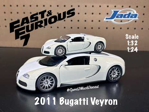 2011 Bugatti Veyron By Jada | Fast & Furious Diecast Unboxing | Dubai Roman Pearce New Casting