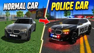 I Turned a NORMAL Car Into a POLICE Car! 🚔😱 | Car Simulator 2 screenshot 3