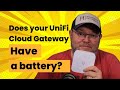 Does your unifi cloud gateway have a hidden power source