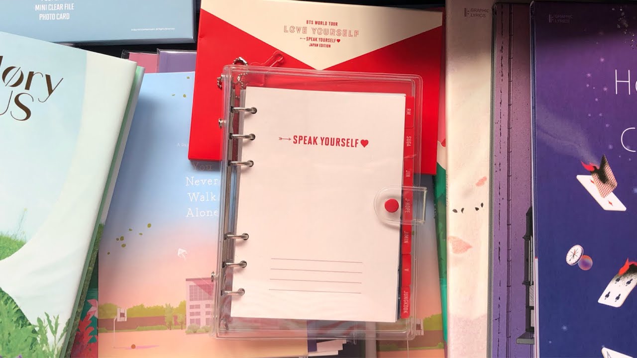 [UNBOXING] BTS Graphic Lyrics Set | STRAY KIDS | SF9 | The King: Eternal Monarch OST