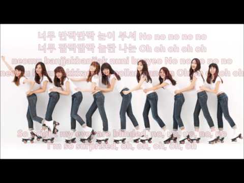 Girls' Generation - Gee - Hangul, Romaja And English Lyrics