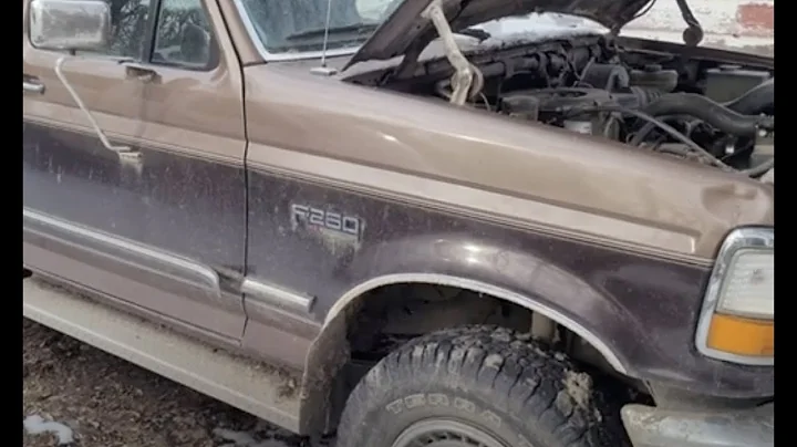 Old Start Cold Start Ford F250 7.3 IDI & Dodge Cummins Turbo Diesel
