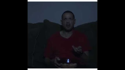 Watching Scary Movies Alone - Vine