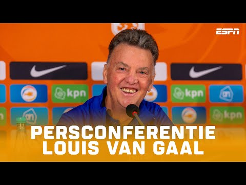 LIVE Persconferentie van Louis van Gaal | Livestream