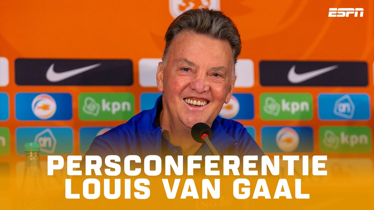 'WK in Qatar is belachelijk' | Persconferentie van Louis van Gaal | Livestream