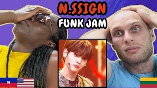 REACTION TO n.SSign (엔싸인) -  Funk Jam (Live at Music Bank) | FIRST TIME WATCHING