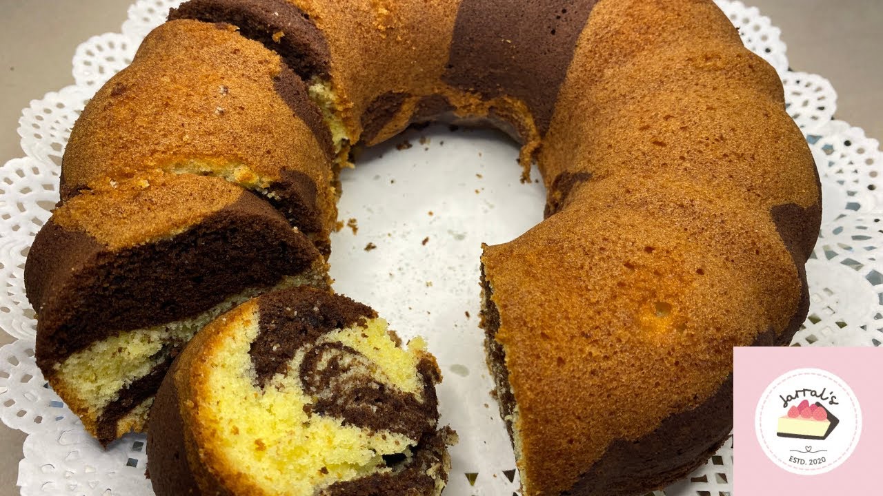Delicious & Super Moist Chocolate & Orange Marble Cake